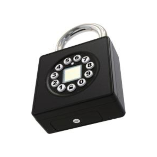 Multi-Mode RARLUX GS55S Smart Fingerprint Padlock Hardened Shackle IP66 Waterproof 100 Fingerprint Capacity Enhanced Security