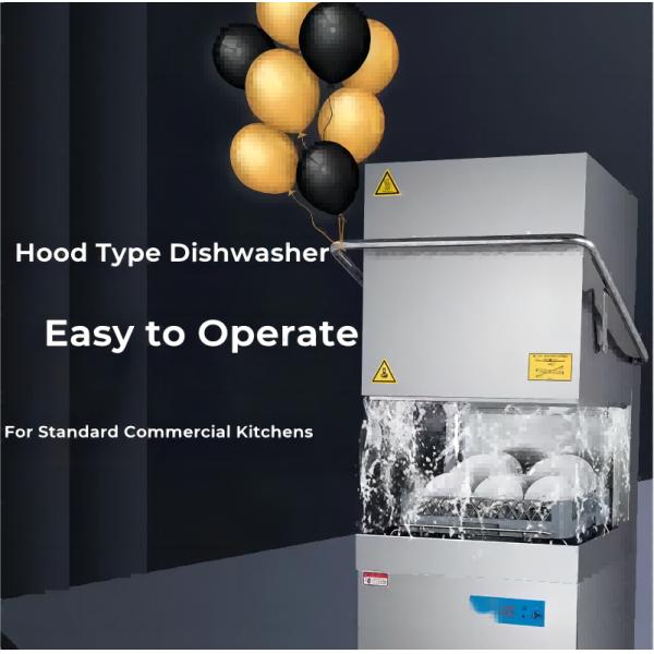 Freestanding High Temperature Undercounter Commercial Dishwasher Automatic