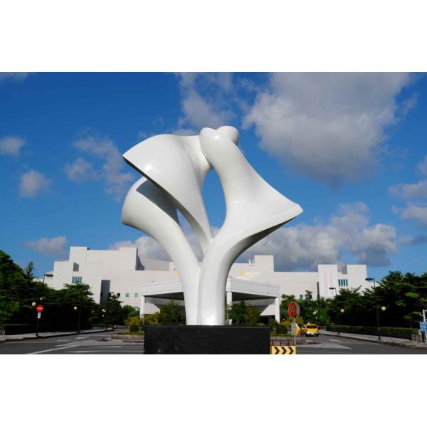 Высыхающий при нагреве в печи лак большой на открытом воздухе скульптуры металла белый для украшения парка