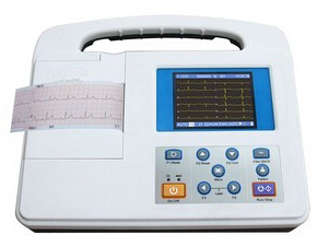 320*240 3.5 Inch 1 Channel ECG Monitoring System , Auto / Man / R-R Rhythm Modes