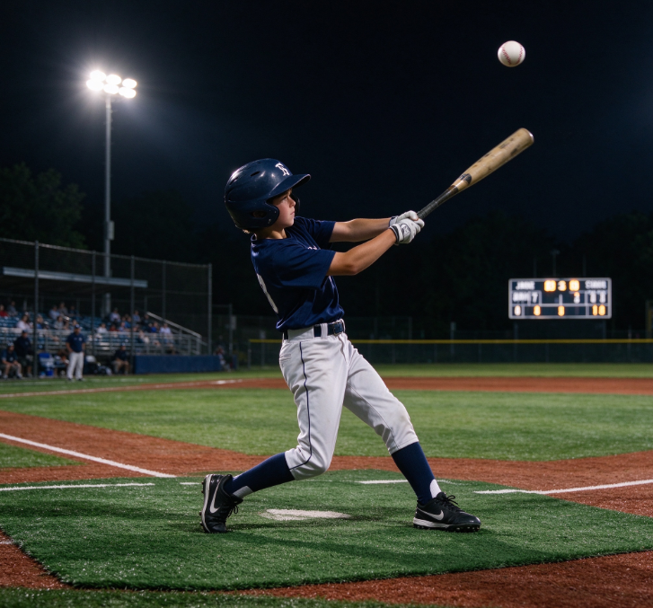 Portable Artificial Turf Baseball Batting Mat with PU Foam Backing UV Resistant and Customizable Options