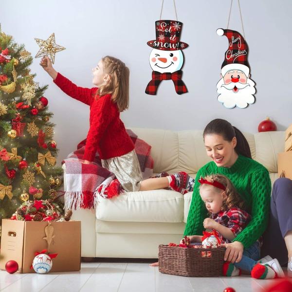 Customized 2024 Christmas Decorations for Santa Wall decorations