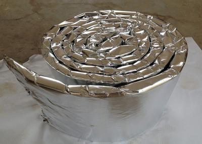 1260℃ Ceramic Insulation Blanket With Foil AL2O3 SIO2 Chemical Composition