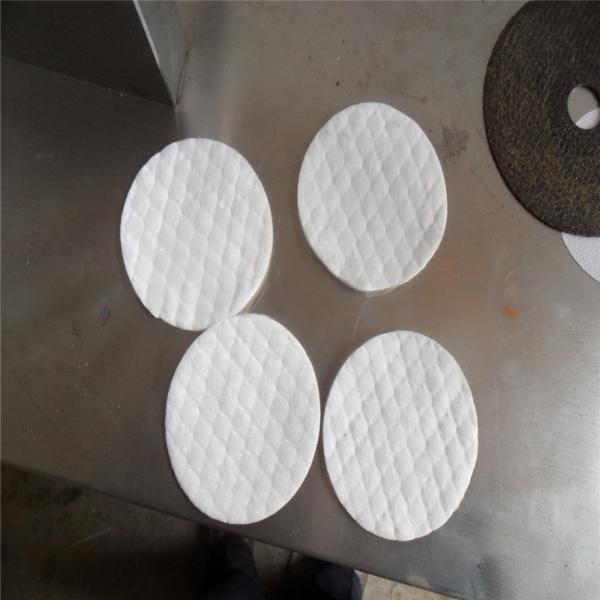 Round Cosmetic Cotton Pad Making Machine 380V 50HZ 390kg Weight