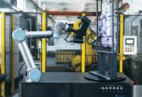 UR5 robots universels Cobot avec le scanner 3D en tant que station automatisée de la mesure 3D