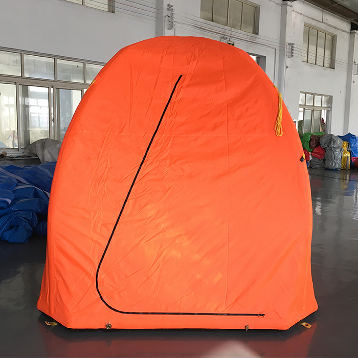 Roof Top Inflatable Tent with Skylight Four-Season Double Layer Camping Shelter PVC Material Custom Logo Custom Size