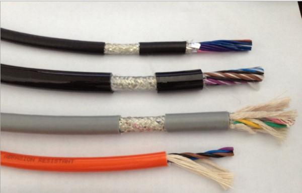Special Cable for Drag Chains TRVVP 8Cx0.5sqmm for machine or equipments bending frequently in grey/black/orange Color