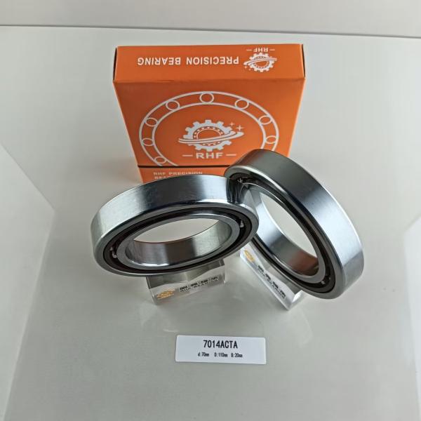 Single Row 46114 Angular Contact Ball Bearing 70*110*20mm 7014AC for Heavy Machinery