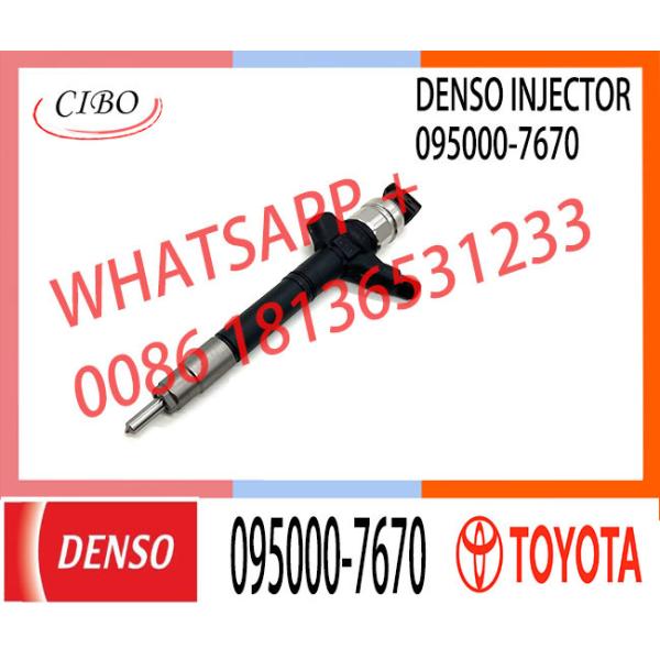 Nozzles 095000-7670 Diesel Fuel Common Rail Injector 095000 7670 0950007670 for Toyota