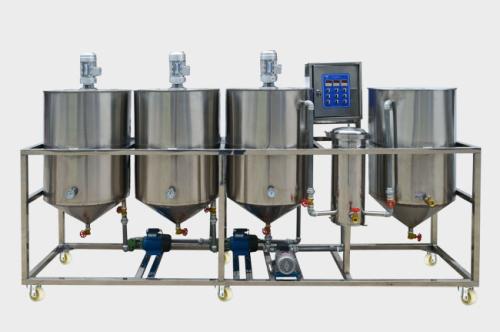 Мини машинное оборудование рафинировки пальмового масла высокой эффективности оборудования рафинадного завода постного масла