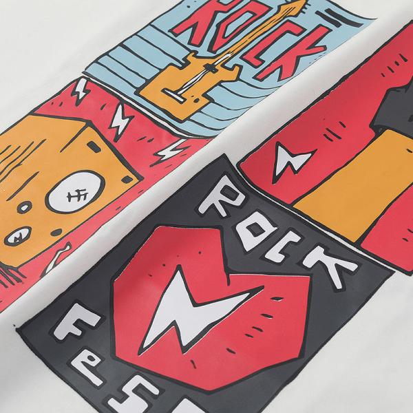 Le T-shirt 100% des hommes courts occasionnels de douille de nouveau d'été de coton collier de rond