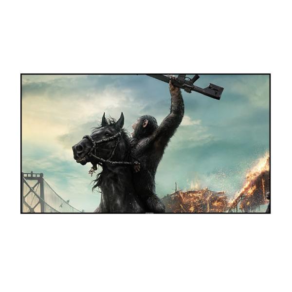 Рамка алюминия края экрана проекции рамки Сфиксед 120 дюймов сверхконтрастная окружающая узкая