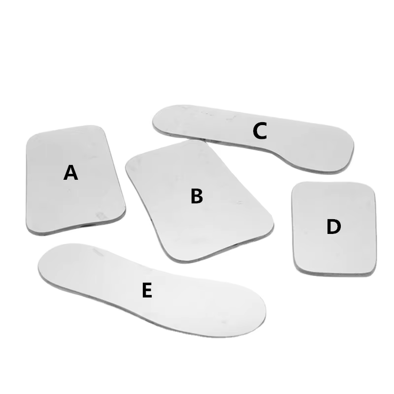 LED Light Anti Fog SS Double Side Dental Mirror 4 Pieces per Pack Dental Examination Tool