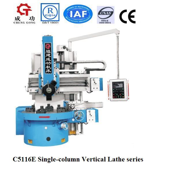 C5116E China single column vertical turret lathe
