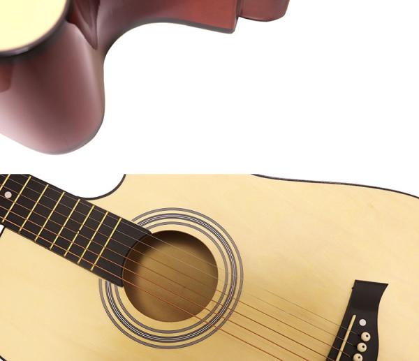 cheap 38 inch beginner acoustic electric guitar  Wholesale Adjustable Guitar Hanger Wall Mount For Acoustic Classic Elec