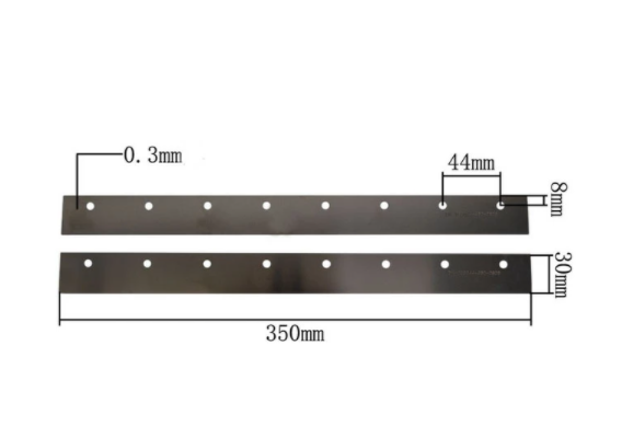 Припой GKG наклеивает лезвие 193205 520mm скребка частей принтера DEK