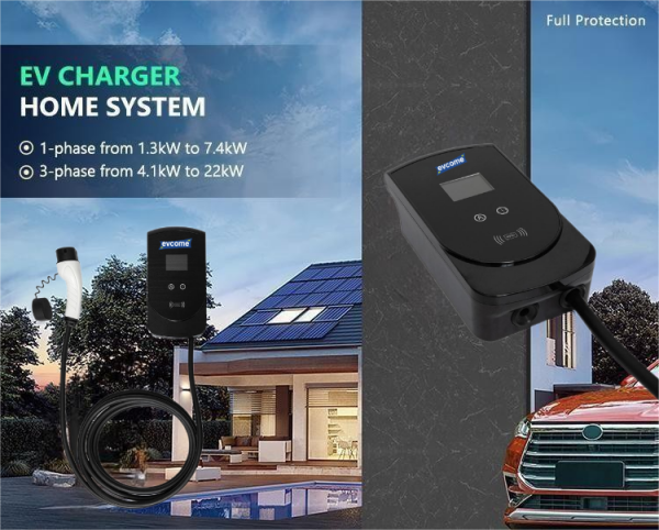 Business Car Stations Commercial Ev Chargers For Sale 11kw AC Level 3 Solar