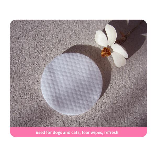 Customized Dog Teeth Cleaning Wipes Nonwoven Clean Teeth Finger Pads