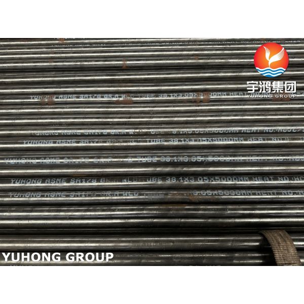 ASME SA178 Tubo ERW de acero al carbono de grado A, tubo de caldera y intercambiador de calor
