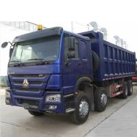 Descarga Tipper Used Trucks de Howo do caminhão de descarregador da segunda mão 8X4 6X4 Sinotruk