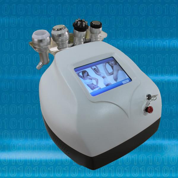 Ultrasonic Cavitation- RF- Vaccum Three-in-one Slimming Machine with 4 Handles