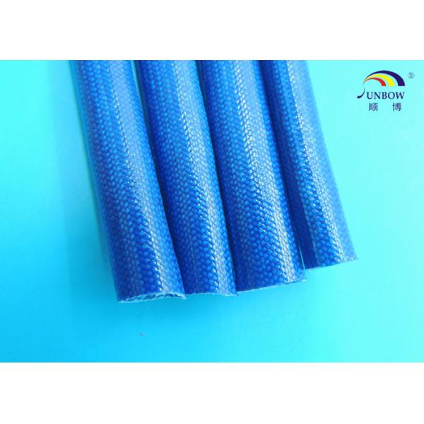 Flame Resistant Acrylic Fiberglass Sleeving for Wire Insulation , Colorful Electrical Sleeve , Wire Harness