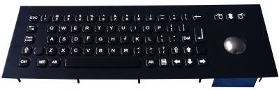 Teclado com Linux, Unix do metal do preto do Trackball das chaves da montagem 69 do painel, Mac OSX