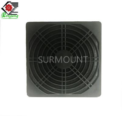 Plastic Heat Dissipation PC Fan Grill 120mm , Cooling Fan Cover Black