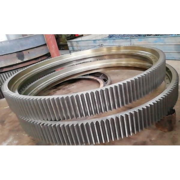 M200 Max 50T Ring Mill Girth Gear Cement rotary kiln girth gear and spur gear factory price