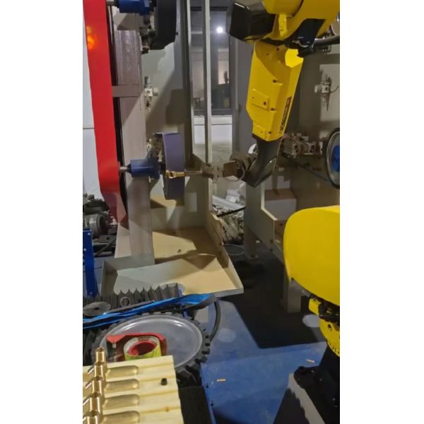 Industrial Robotic Grinding Automation 220V/380V For Copper Alloy Bathroom Accessories