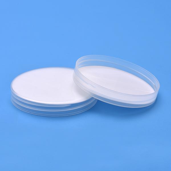 White 89mm Plastic Canning Jar Lids Wide Mouth for Cylinder Bottle