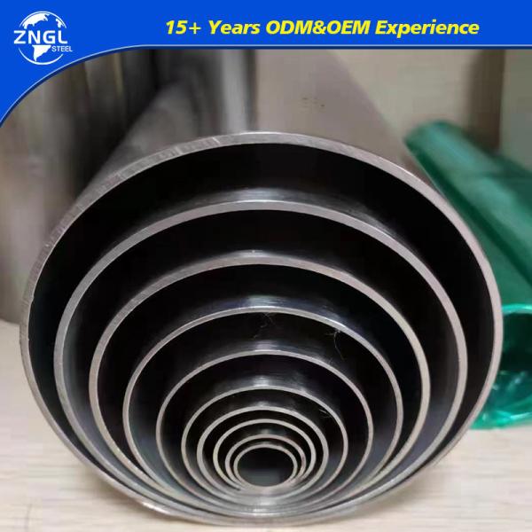 Tubes industrielles en acier inoxydable soudés en bobine