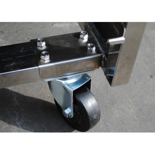 304 Stainless Acid Resistant Steel Trolley Rack Commercial Cooling Food