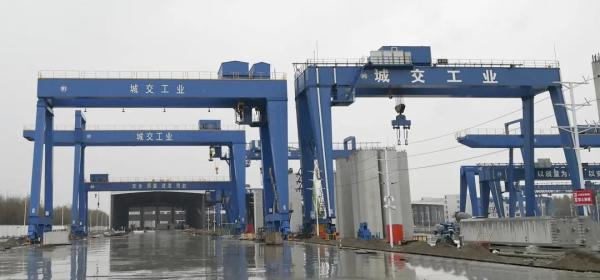 100t MG Type Double Girder A Frame Gantry Crane With Electric Hoist 7.5m~35m Span