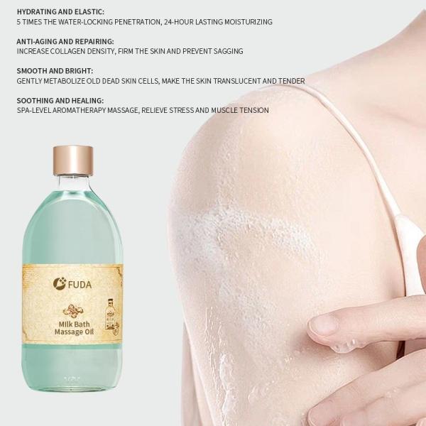 Aromatherapy Carotene Milk Bath Massage Oil Products Deeply Nourishing And Relaxing