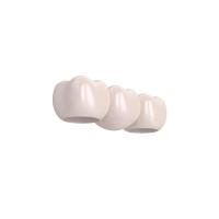 Zircone toute la couleur naturelle de Biocompatibility de bonne translucidité de dents de porcelaine