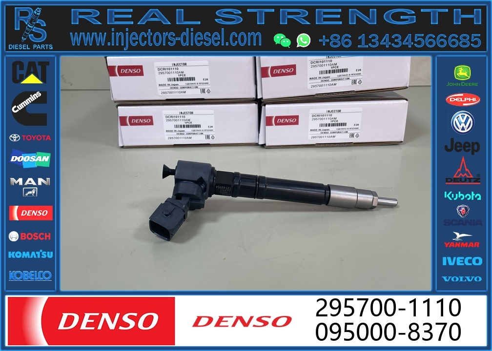 295700-1110 2957001110 Common Rail Diesel Fuel Injector 23670-0E070 236700E070 for 2GD-FTV 2GD 2.4L Engine