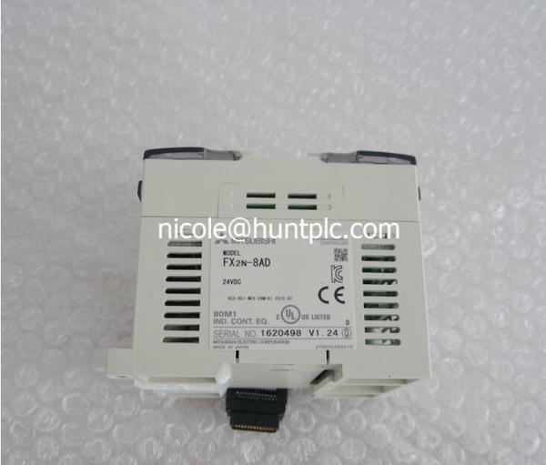 Mitsubishi FX Series PLC Extention Modules FX2N-8AD  Description: Analogue to digital temperature/voltage/current input