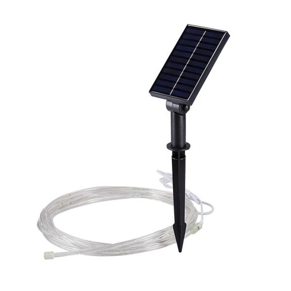 Luz de tira solar do diodo emissor de luz de SMD 5050, luzes decorativas flexíveis 3500K da corda IP67