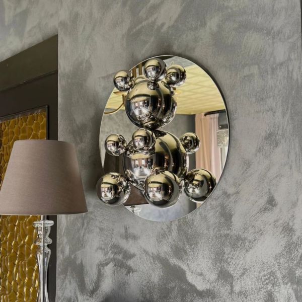 304 Stainless Steel Wall Art Sculpture OEM Stainless Steel Wall Decoration