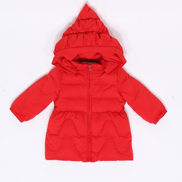 Chinese Clothing Manufacturers White Duck Down Padding Long Winter Coats Kids Fashion Down Jacket For Girls