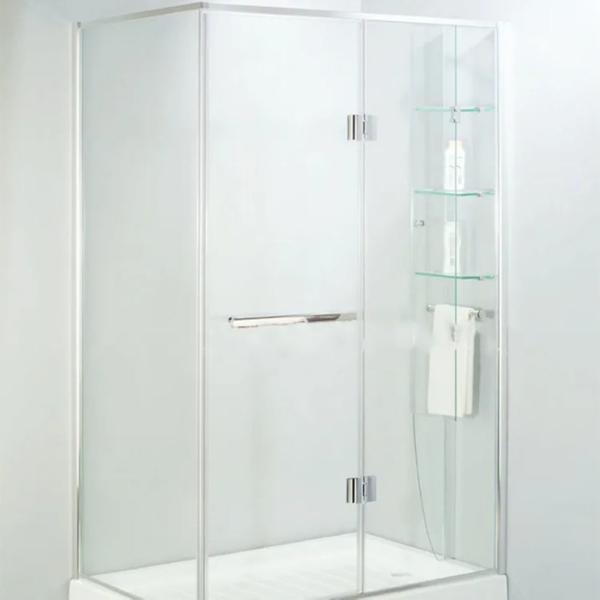 Full Frame Hidden Diamond Shower Room Corner Shower Enclosure with 10mm Glass Thickness