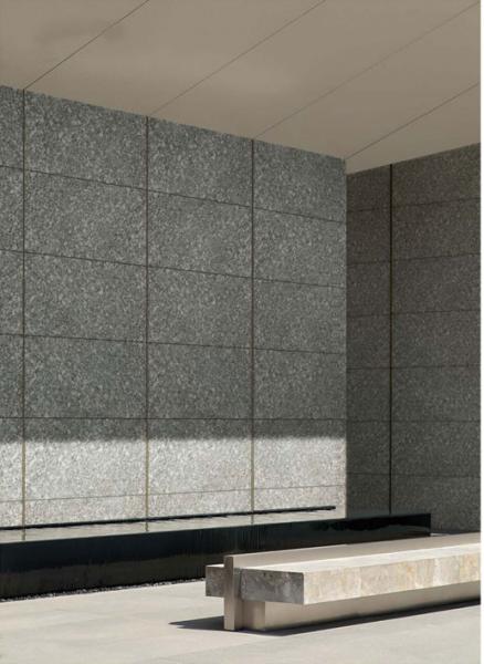 Gray Lychee Bush-Hammered Matte Porcelain Tile 600x1200mm