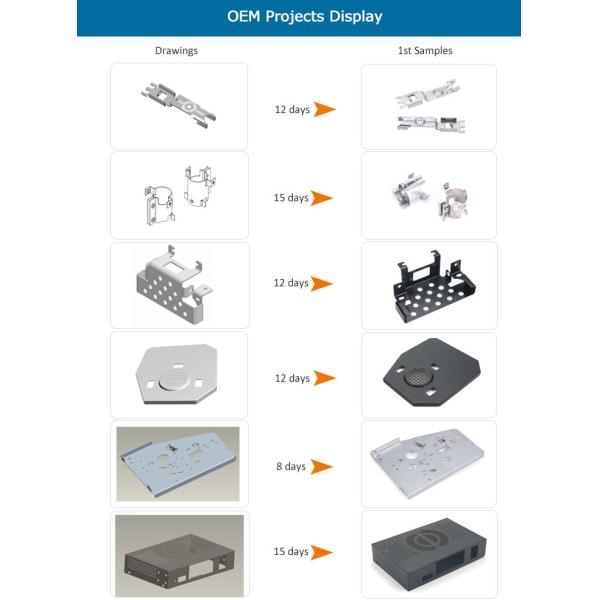 Custom Oem No Burrs Sheet Metal Stamping Parts