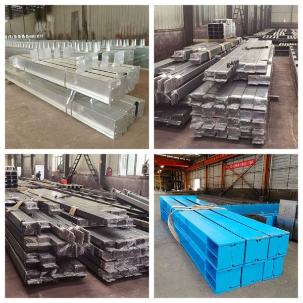 Galvanized Prefab Steel Structure Dairy Cattle Shed