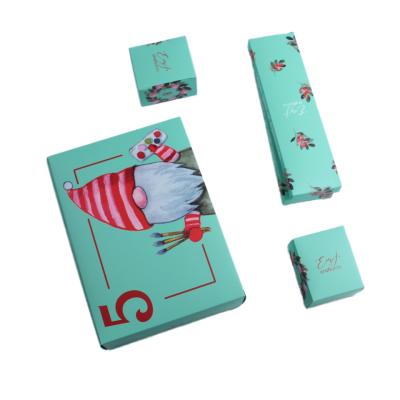 Custom Recyclable Mystery Surprise Paper Boxes Packaging Christmas Cosmetic Product