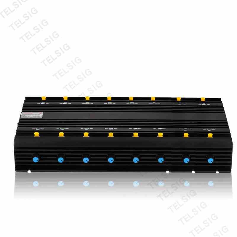 Блокатор RF бомбы Jammer сигнала сотового телефона 16 антенн анти- для GPS/Lojack/2/3/4G