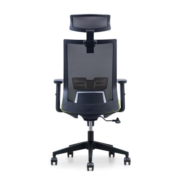 M890A 2D Armrest Height Adjustable Mesh Executive Office Chair BIFMA Standard Fabric