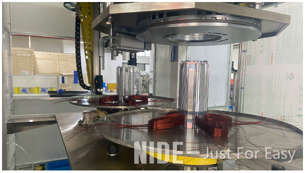 EV Car New Energy Motor Automatic Coil Winding And Inserting Machine