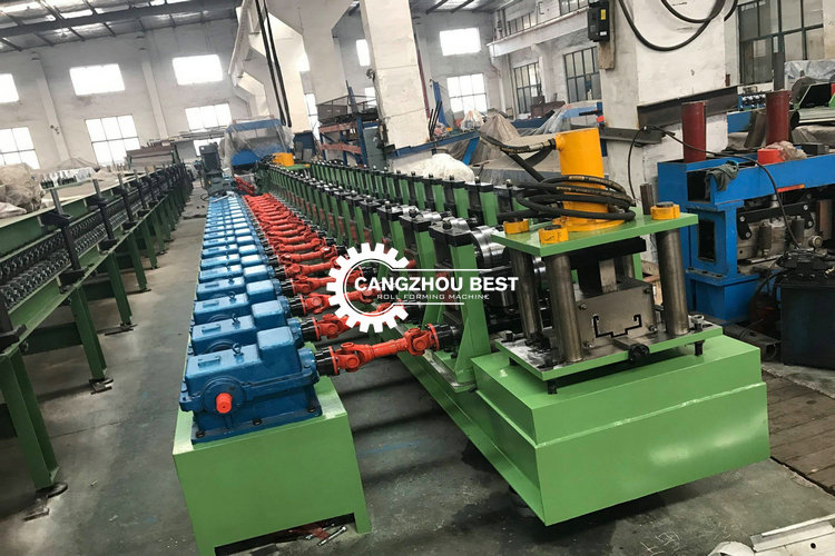 Крен дверной рамы PLC гидравлический режа 310mm формируя машину